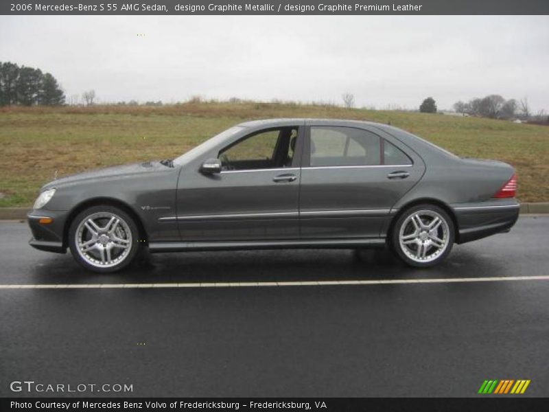 designo Graphite Metallic / designo Graphite Premium Leather 2006 Mercedes-Benz S 55 AMG Sedan