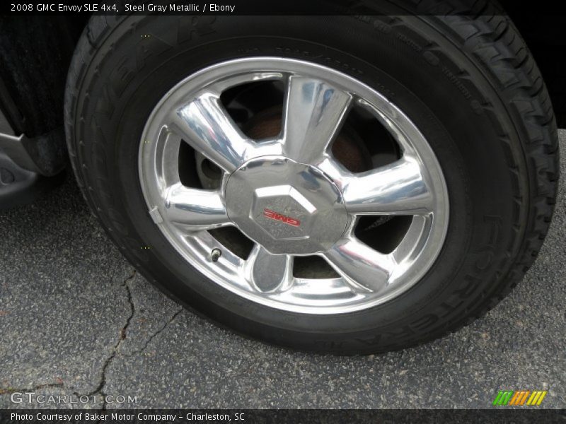 Steel Gray Metallic / Ebony 2008 GMC Envoy SLE 4x4