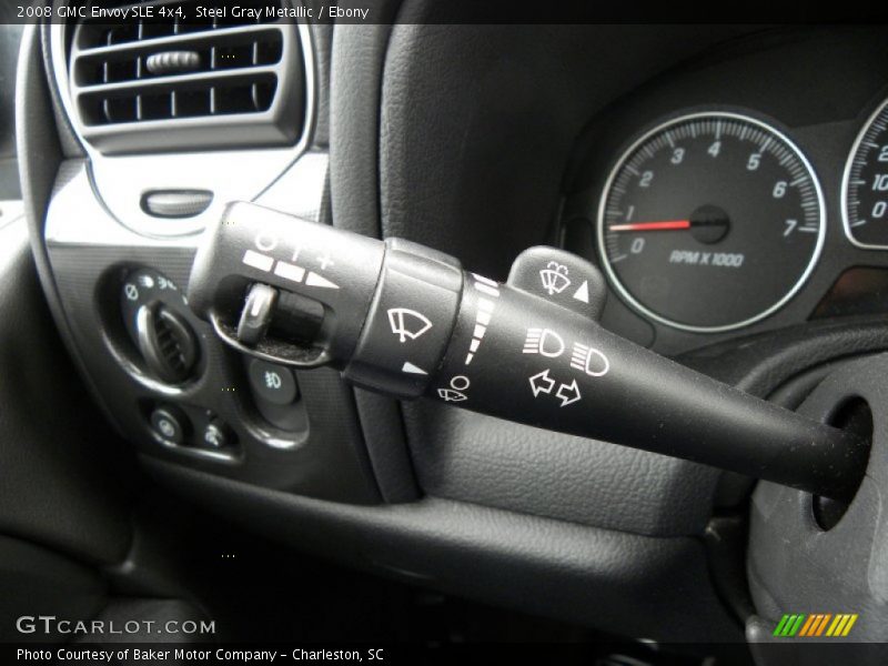 Steel Gray Metallic / Ebony 2008 GMC Envoy SLE 4x4