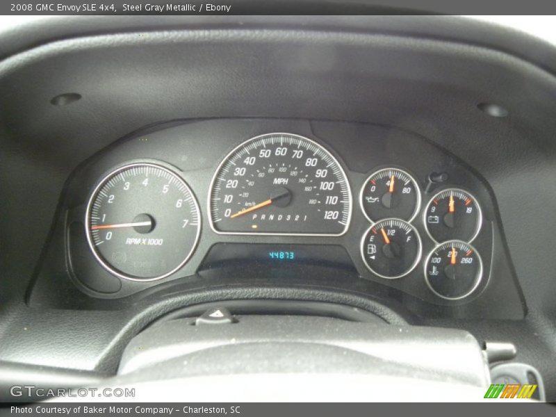 Steel Gray Metallic / Ebony 2008 GMC Envoy SLE 4x4