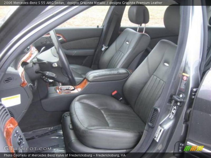 designo Graphite Metallic / designo Graphite Premium Leather 2006 Mercedes-Benz S 55 AMG Sedan