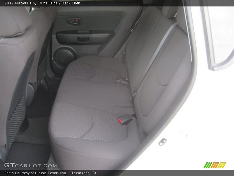 Dune Beige / Black Cloth 2012 Kia Soul 1.6