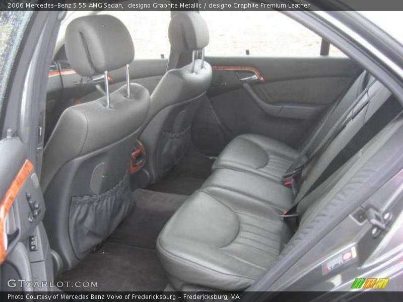 designo Graphite Metallic / designo Graphite Premium Leather 2006 Mercedes-Benz S 55 AMG Sedan