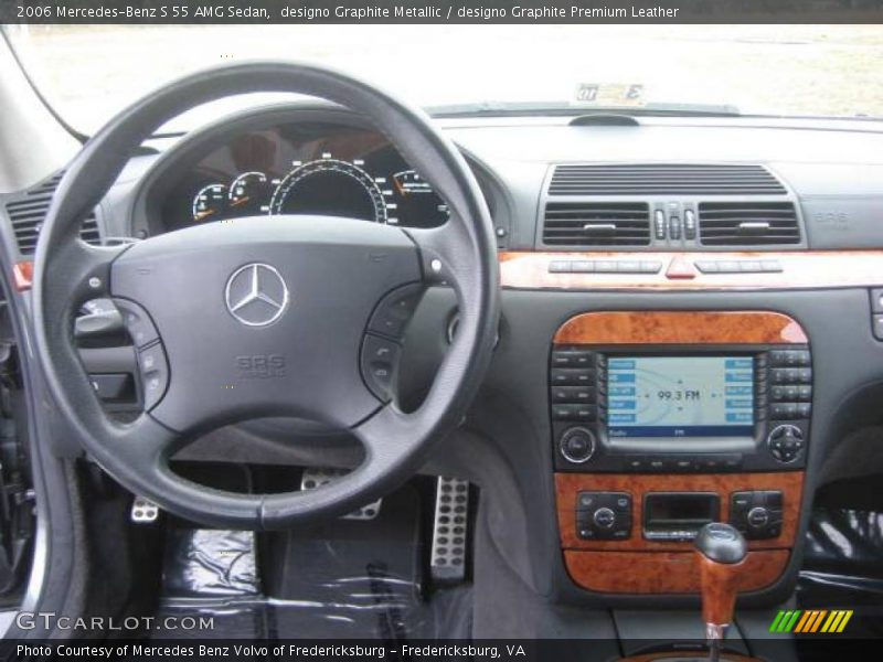 designo Graphite Metallic / designo Graphite Premium Leather 2006 Mercedes-Benz S 55 AMG Sedan