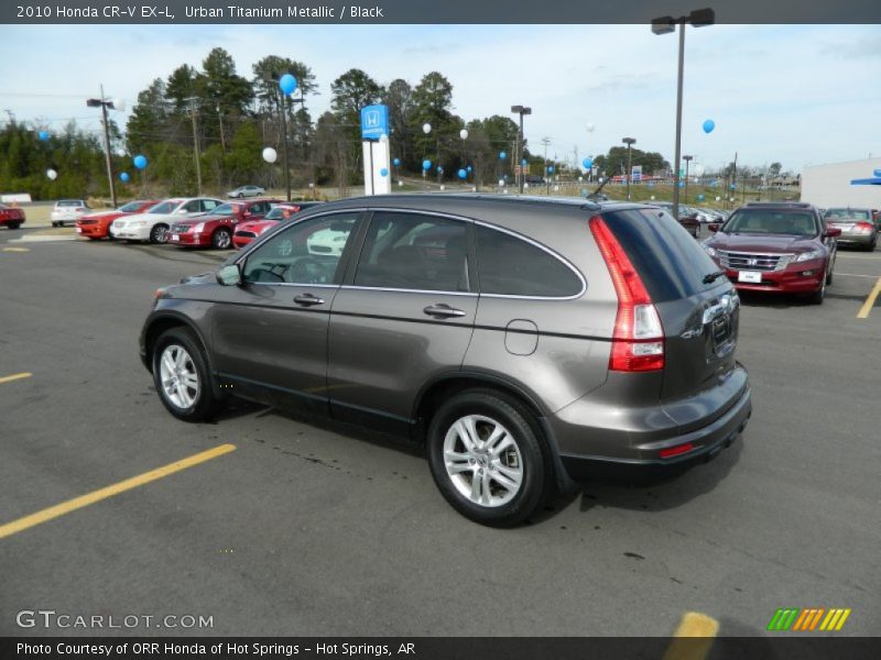 Urban Titanium Metallic / Black 2010 Honda CR-V EX-L