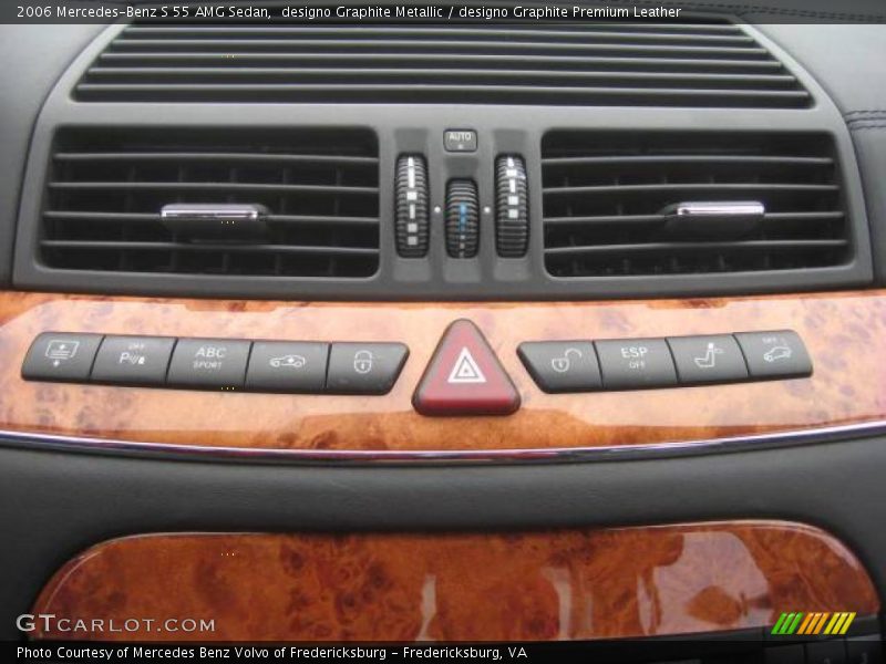designo Graphite Metallic / designo Graphite Premium Leather 2006 Mercedes-Benz S 55 AMG Sedan