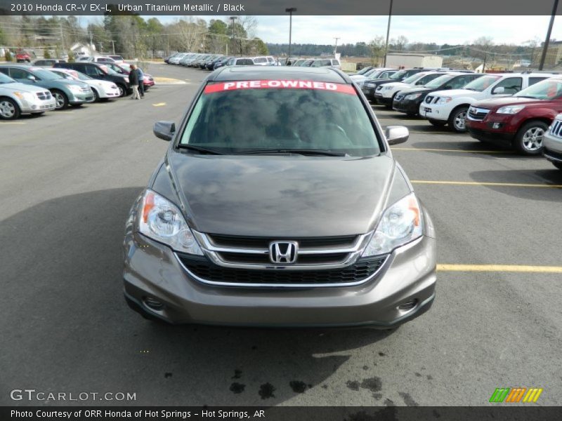 Urban Titanium Metallic / Black 2010 Honda CR-V EX-L