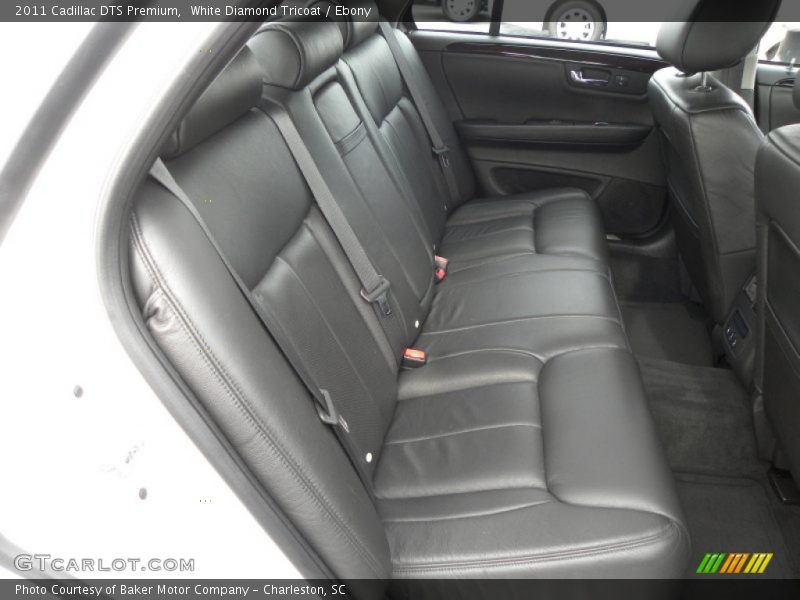 White Diamond Tricoat / Ebony 2011 Cadillac DTS Premium