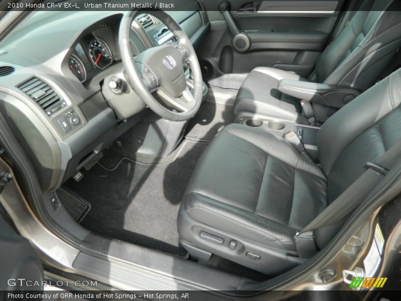 Urban Titanium Metallic / Black 2010 Honda CR-V EX-L