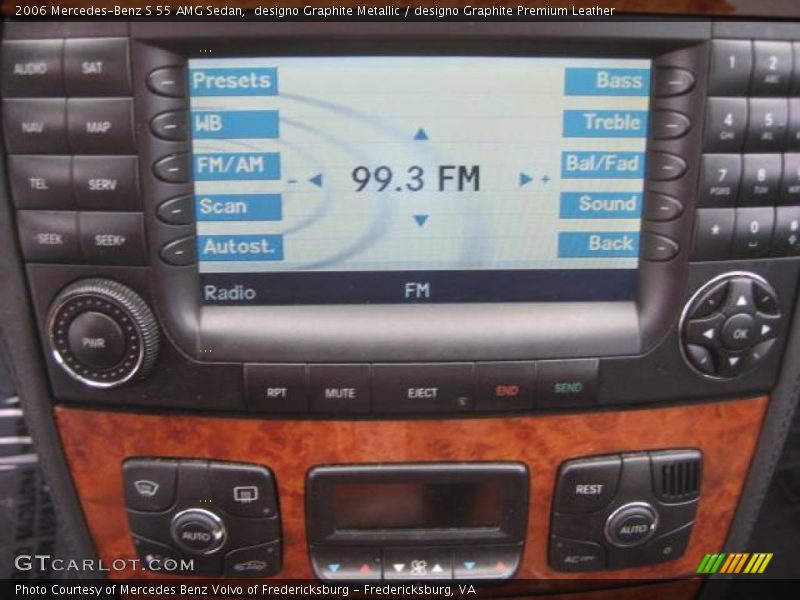 designo Graphite Metallic / designo Graphite Premium Leather 2006 Mercedes-Benz S 55 AMG Sedan