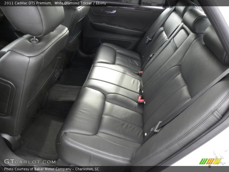 White Diamond Tricoat / Ebony 2011 Cadillac DTS Premium