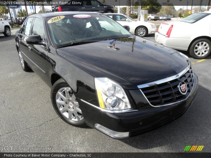 Front 3/4 View of 2011 DTS Premium