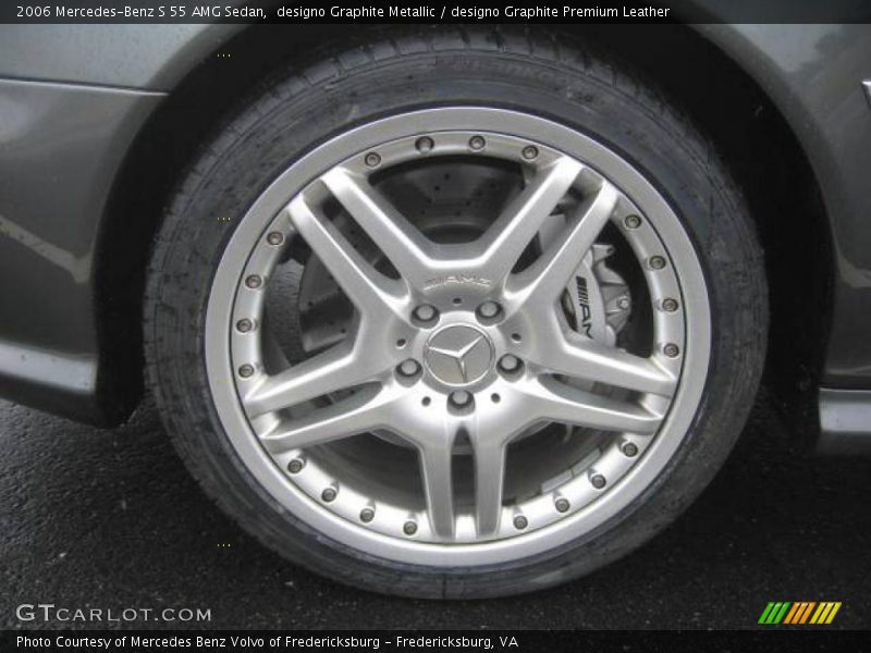 designo Graphite Metallic / designo Graphite Premium Leather 2006 Mercedes-Benz S 55 AMG Sedan