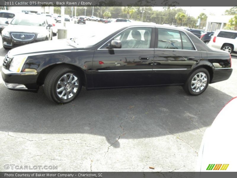 Black Raven / Ebony 2011 Cadillac DTS Premium