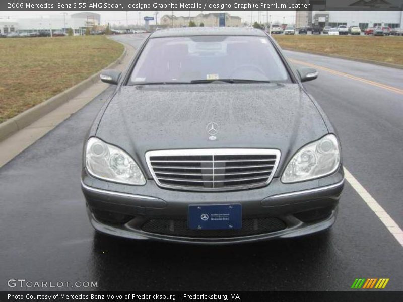 designo Graphite Metallic / designo Graphite Premium Leather 2006 Mercedes-Benz S 55 AMG Sedan