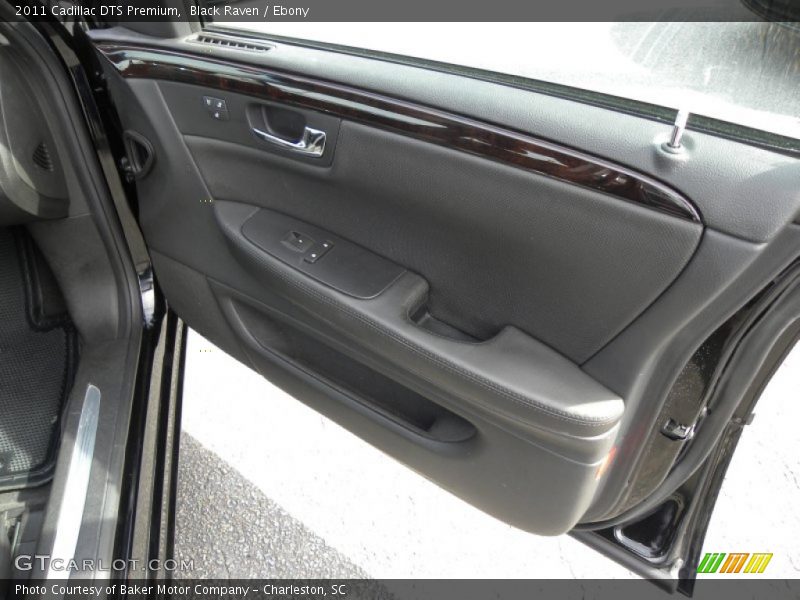 Black Raven / Ebony 2011 Cadillac DTS Premium