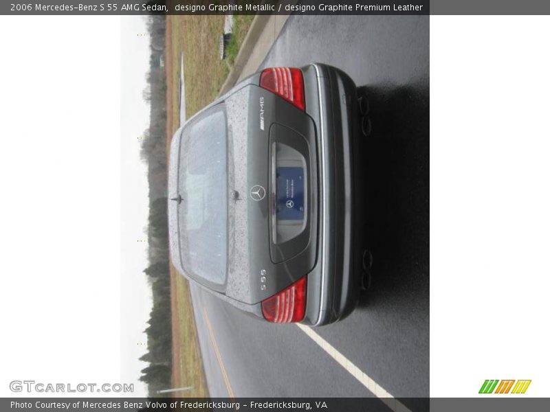 designo Graphite Metallic / designo Graphite Premium Leather 2006 Mercedes-Benz S 55 AMG Sedan