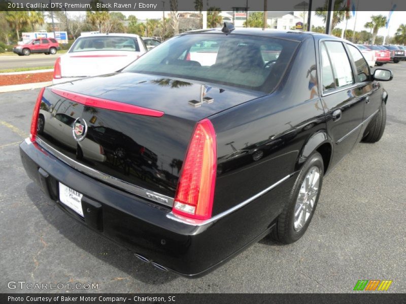 Black Raven / Ebony 2011 Cadillac DTS Premium
