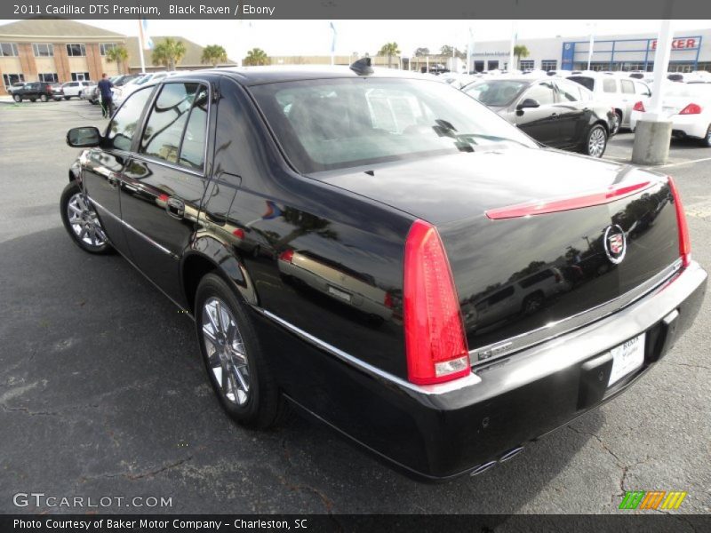 Black Raven / Ebony 2011 Cadillac DTS Premium