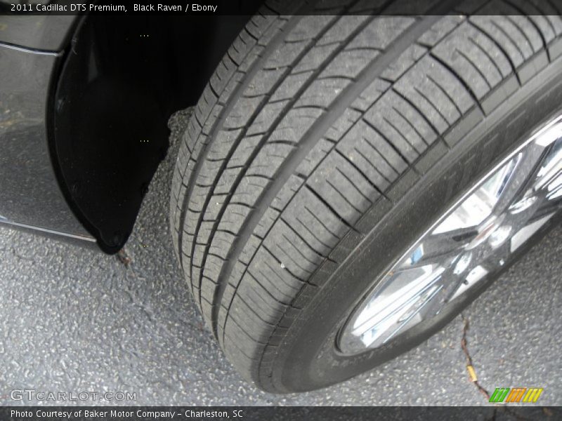 Black Raven / Ebony 2011 Cadillac DTS Premium