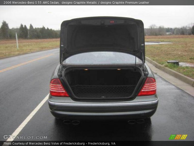designo Graphite Metallic / designo Graphite Premium Leather 2006 Mercedes-Benz S 55 AMG Sedan