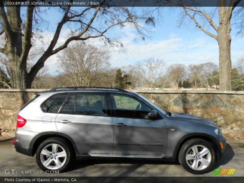 Space Grey Metallic / Black 2009 BMW X5 xDrive30i