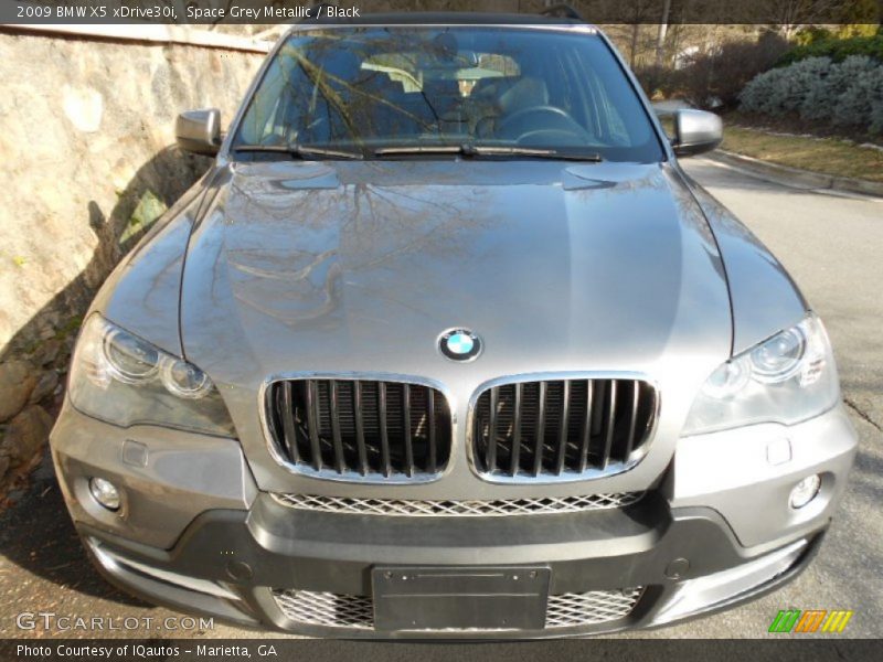 Space Grey Metallic / Black 2009 BMW X5 xDrive30i