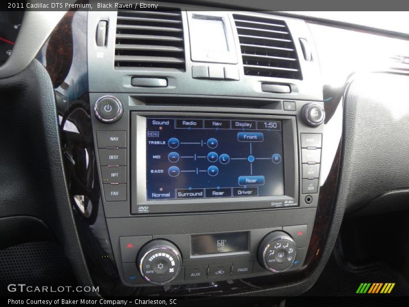 Black Raven / Ebony 2011 Cadillac DTS Premium