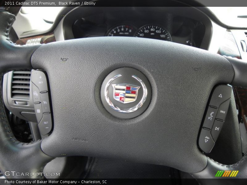 Black Raven / Ebony 2011 Cadillac DTS Premium