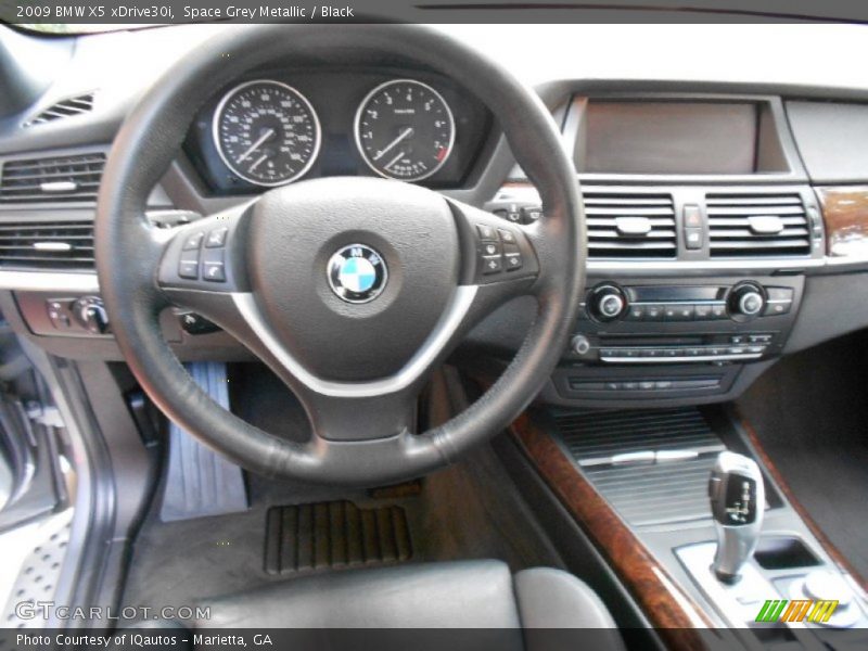 Space Grey Metallic / Black 2009 BMW X5 xDrive30i