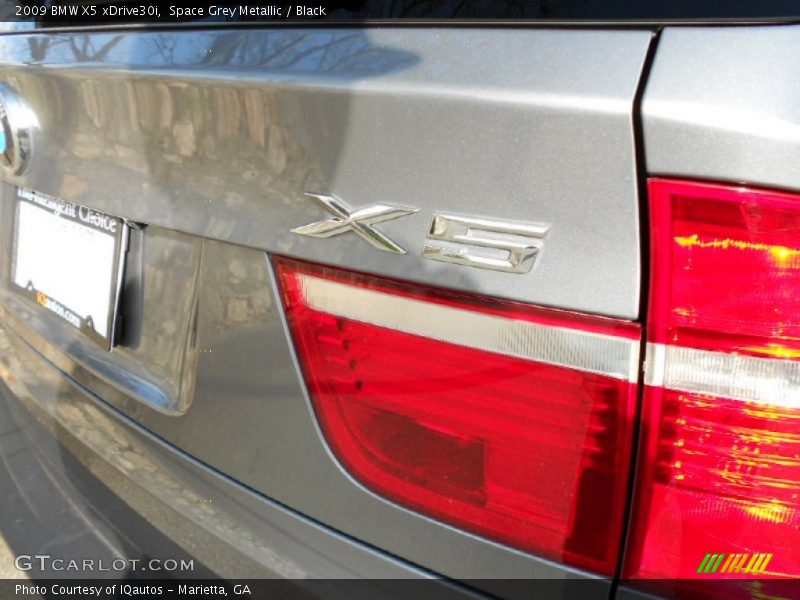 Space Grey Metallic / Black 2009 BMW X5 xDrive30i