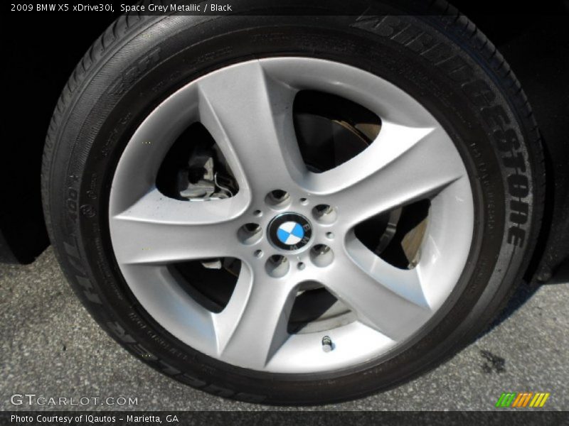 Space Grey Metallic / Black 2009 BMW X5 xDrive30i