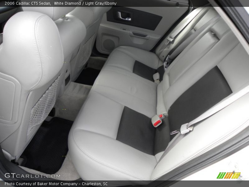 White Diamond / Light Gray/Ebony 2006 Cadillac CTS Sedan
