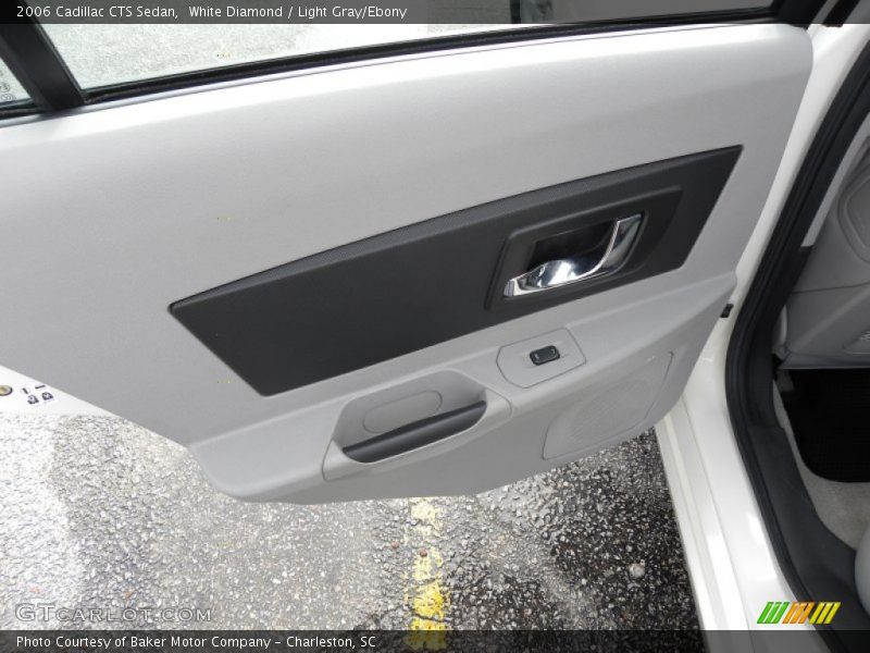 White Diamond / Light Gray/Ebony 2006 Cadillac CTS Sedan