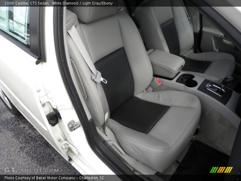 White Diamond / Light Gray/Ebony 2006 Cadillac CTS Sedan