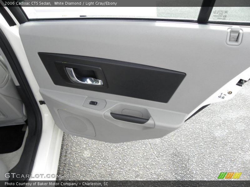 White Diamond / Light Gray/Ebony 2006 Cadillac CTS Sedan