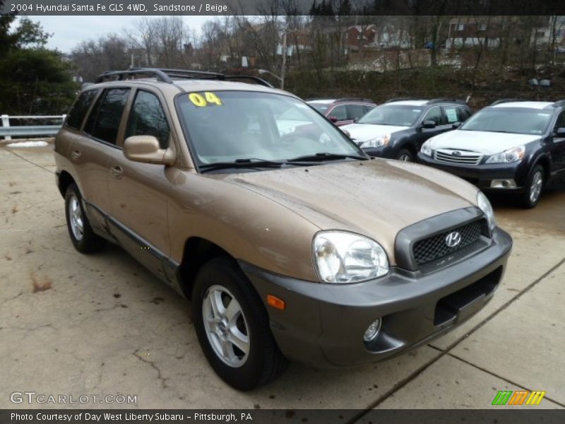 Front 3/4 View of 2004 Santa Fe GLS 4WD