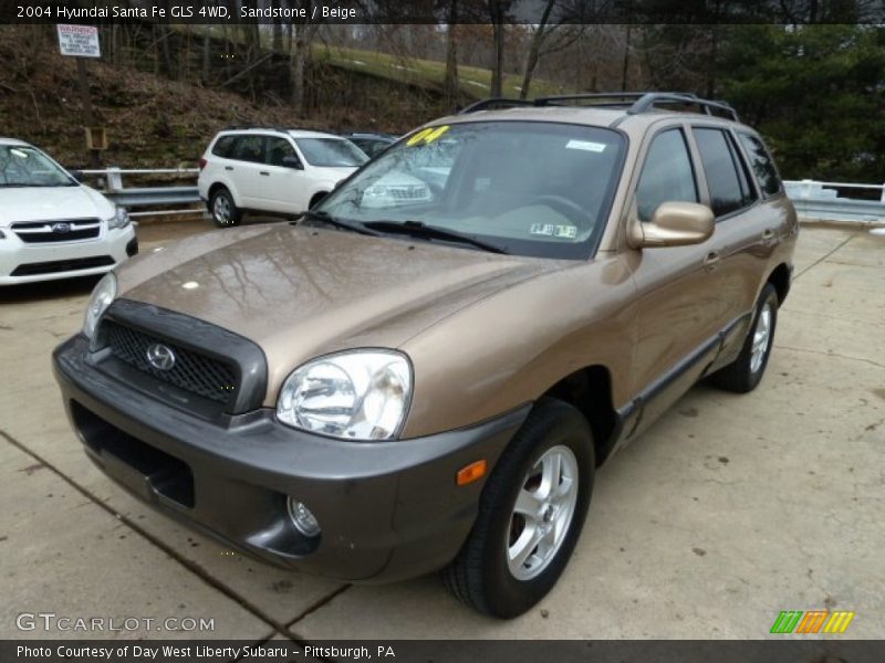 Front 3/4 View of 2004 Santa Fe GLS 4WD