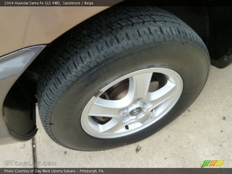 Sandstone / Beige 2004 Hyundai Santa Fe GLS 4WD