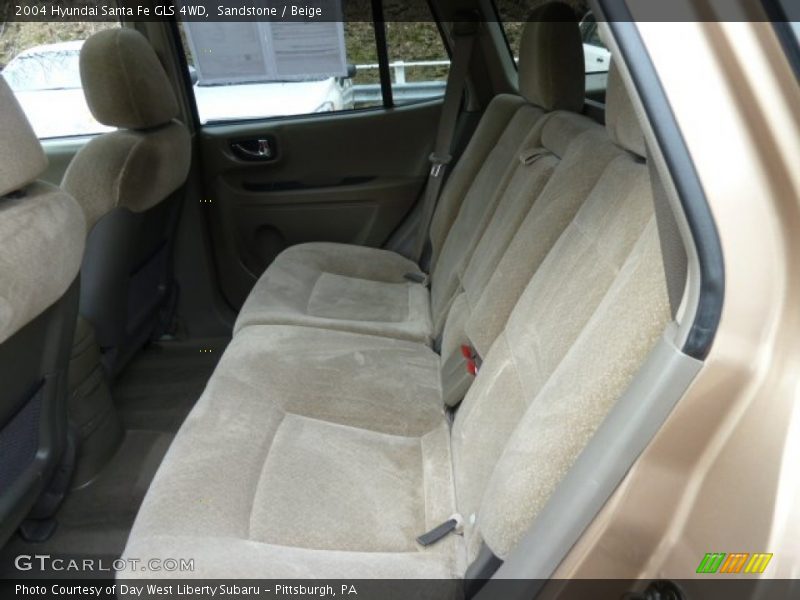 Sandstone / Beige 2004 Hyundai Santa Fe GLS 4WD