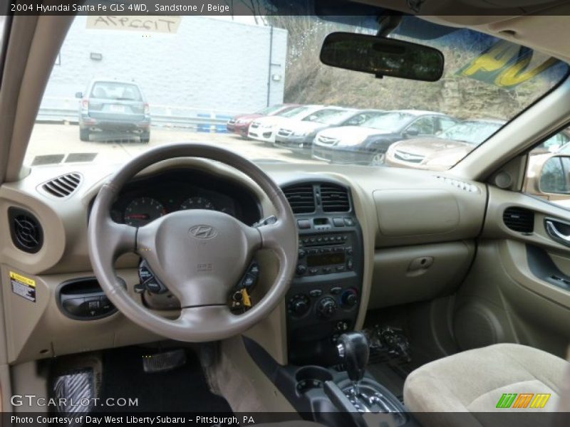 Dashboard of 2004 Santa Fe GLS 4WD