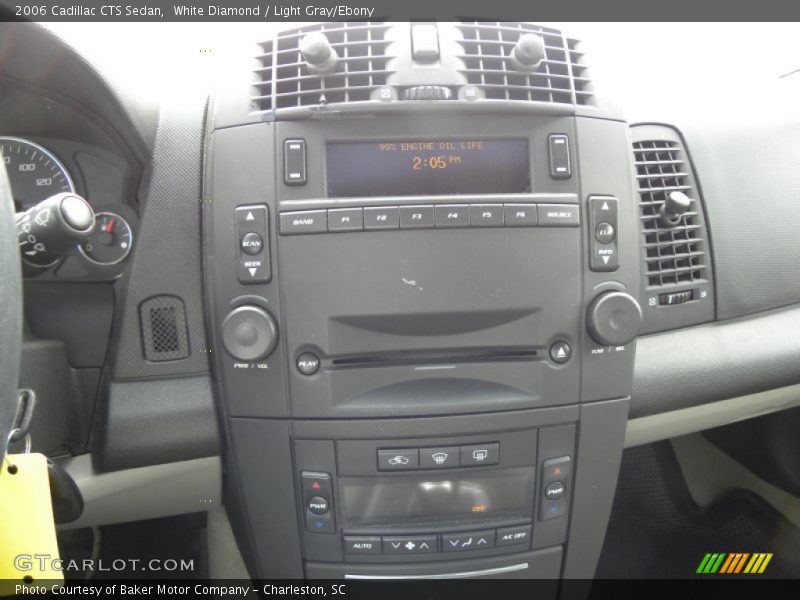 White Diamond / Light Gray/Ebony 2006 Cadillac CTS Sedan