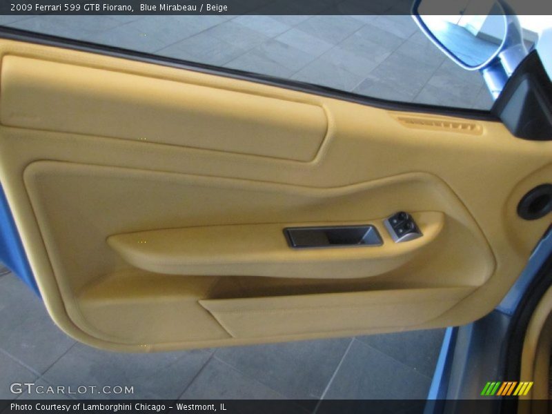 Door Panel of 2009 599 GTB Fiorano 