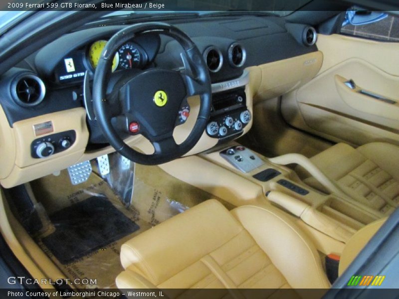 Beige Interior - 2009 599 GTB Fiorano  