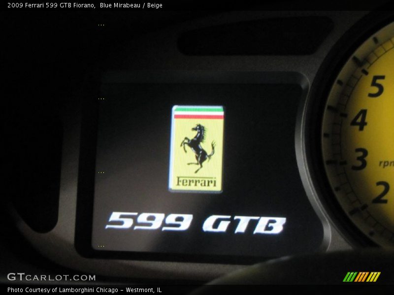  2009 599 GTB Fiorano   Gauges