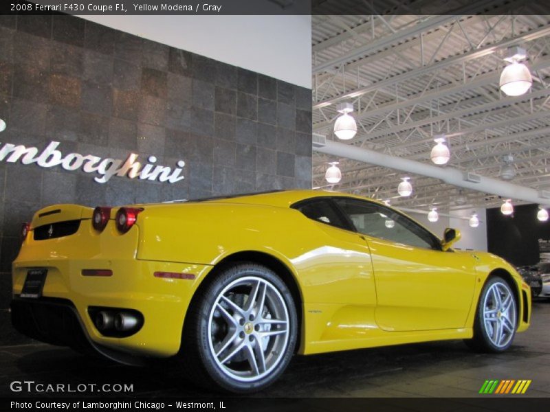  2008 F430 Coupe F1 Yellow Modena