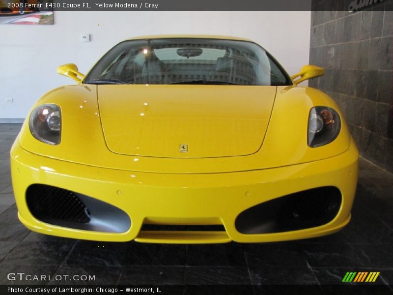  2008 F430 Coupe F1 Yellow Modena