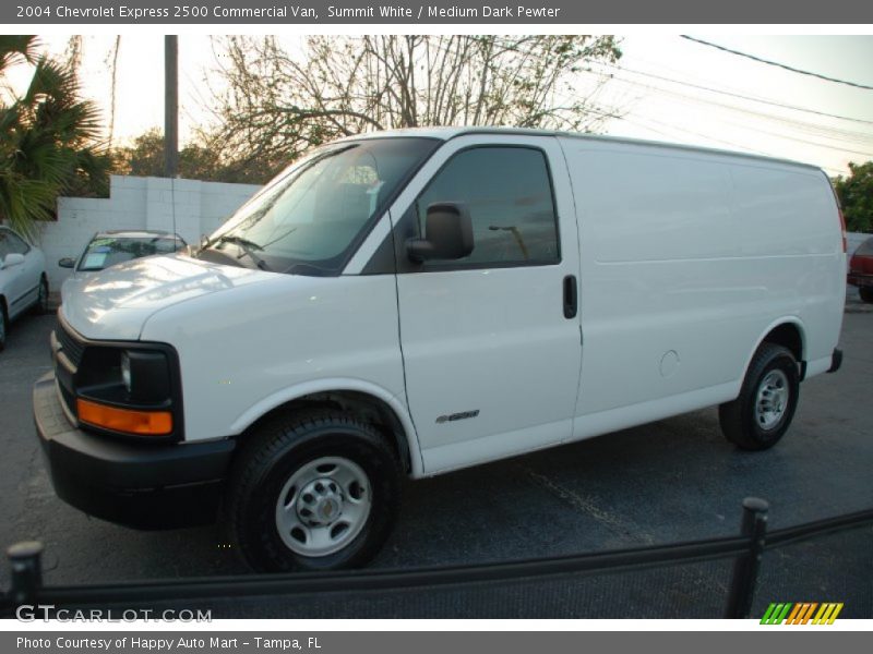 Summit White / Medium Dark Pewter 2004 Chevrolet Express 2500 Commercial Van