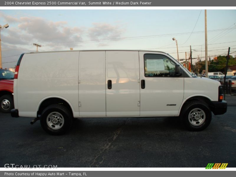 Summit White / Medium Dark Pewter 2004 Chevrolet Express 2500 Commercial Van
