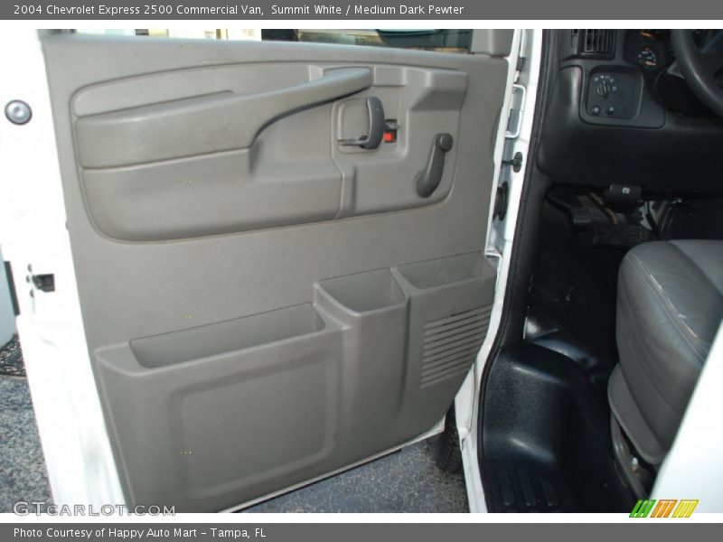 Summit White / Medium Dark Pewter 2004 Chevrolet Express 2500 Commercial Van